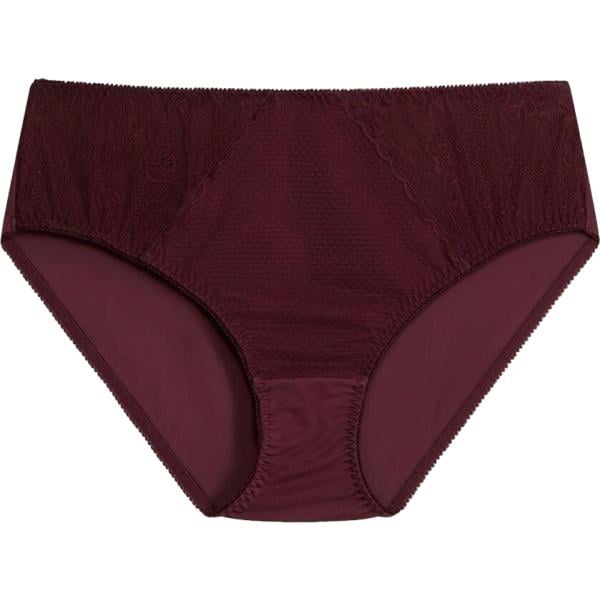 Culotte da donna in marrone scuro con pizzo bonprix