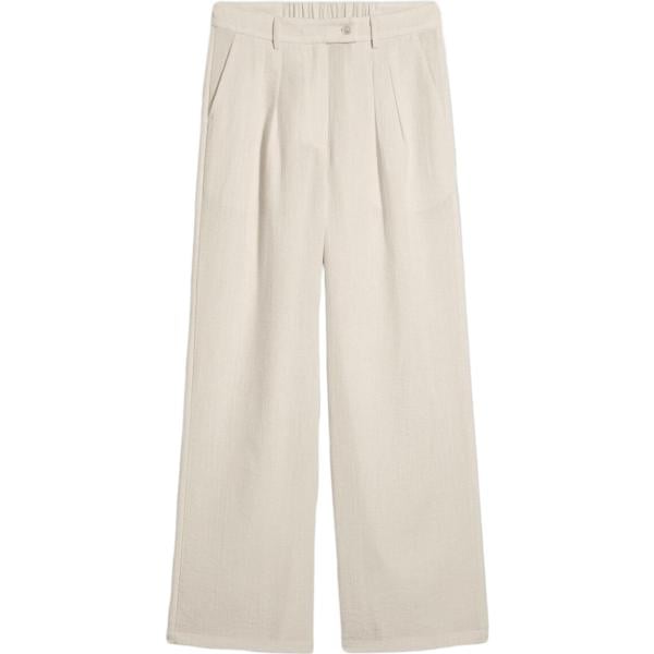 pantaloni bonprix bianco