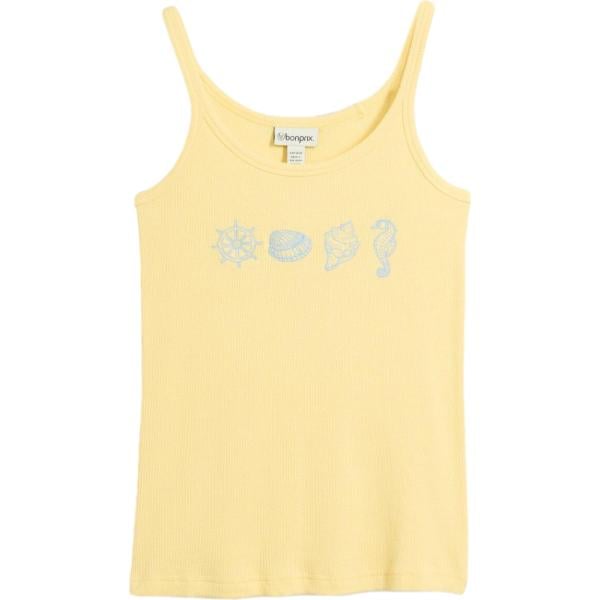 top bonprix marrone