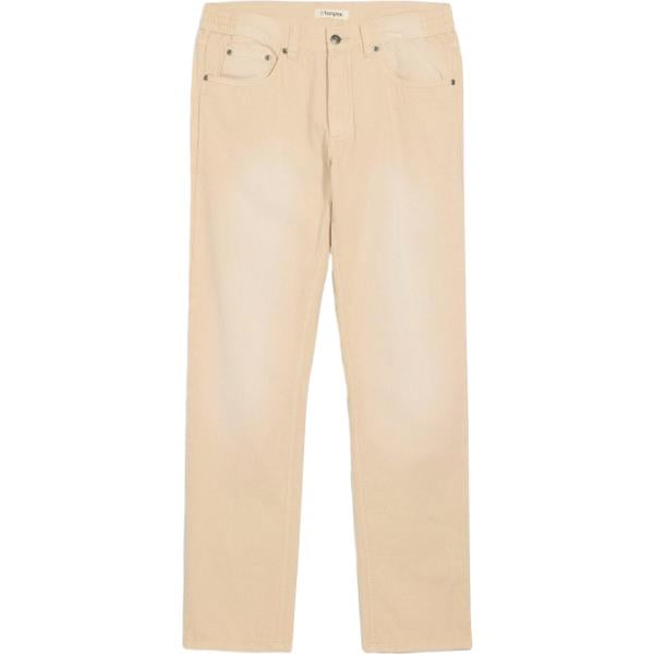 jeans dritti bonprix marrone
