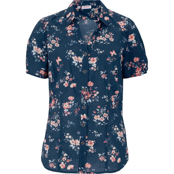 camicie a manica corta bonprix blu