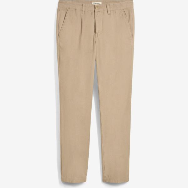 pantaloni chino bonprix marrone