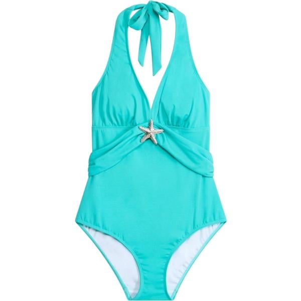 Costume intero da donna in azzurro bonprix