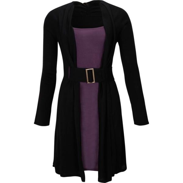 vestiti midi/longuette bonprix nero