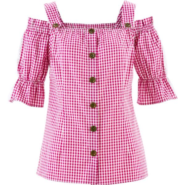 camicie a manica corta Bpc bonprix collection rosa