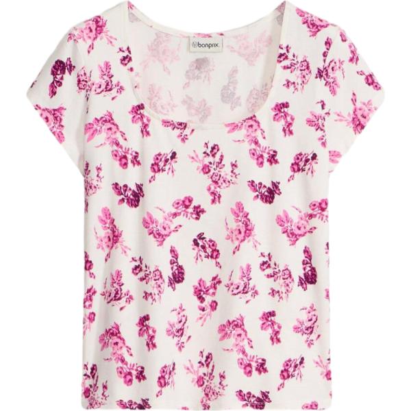 t-shirt bonprix rosa