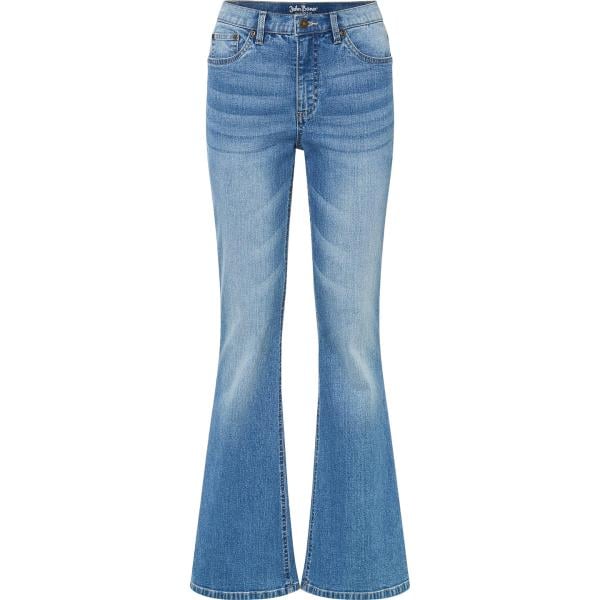 jeans a zampa bonprix blu