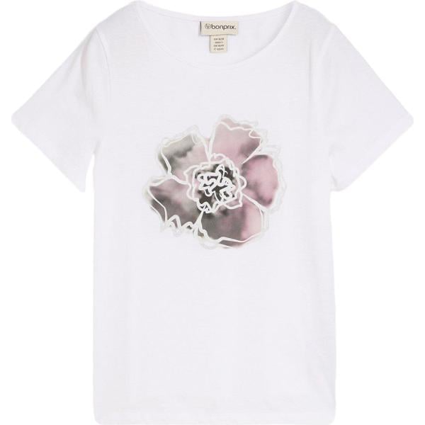 t-shirt bonprix bianco
