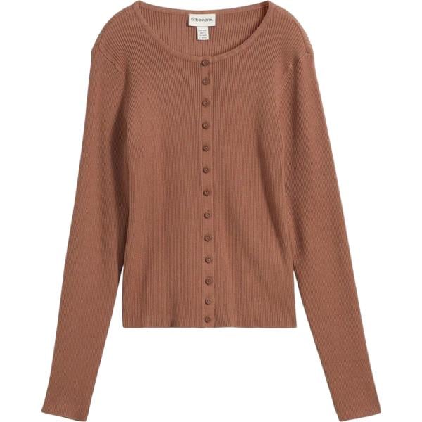 cardigans bonprix marrone