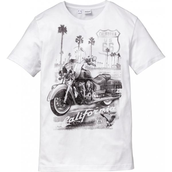 t-shirt John Baner JEANSWEAR bianco con stampe