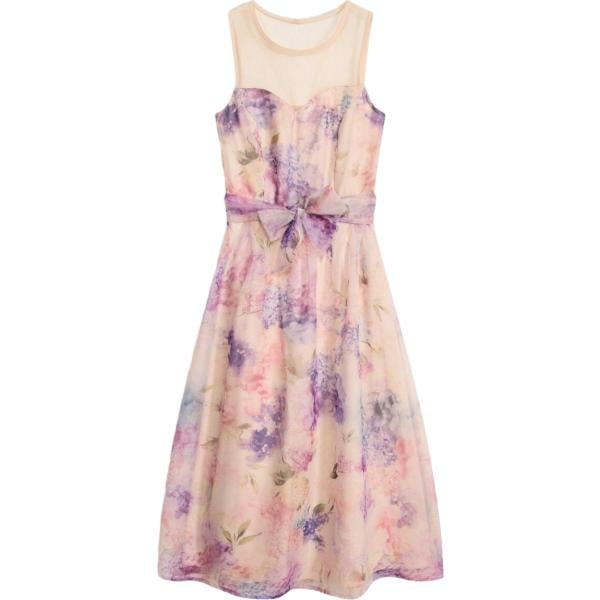 vestiti midi/longuette bonprix rosa