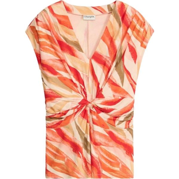 t-shirt bonprix marrone