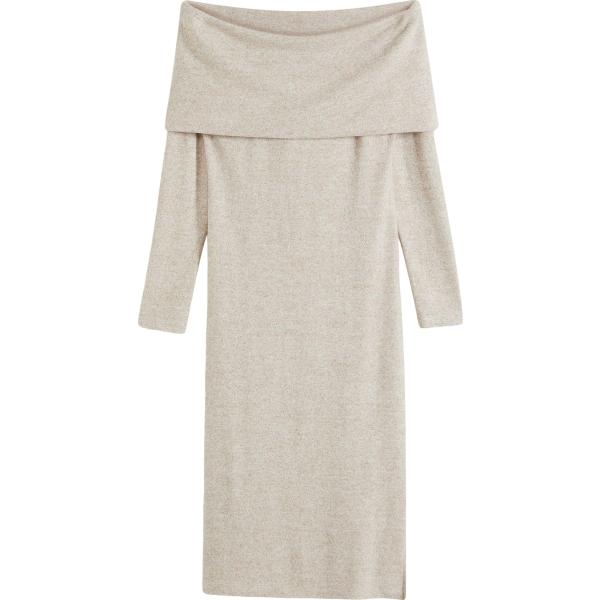 vestiti midi/longuette bonprix grigio