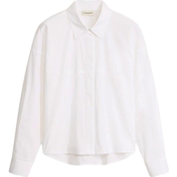 camicie bonprix bianco