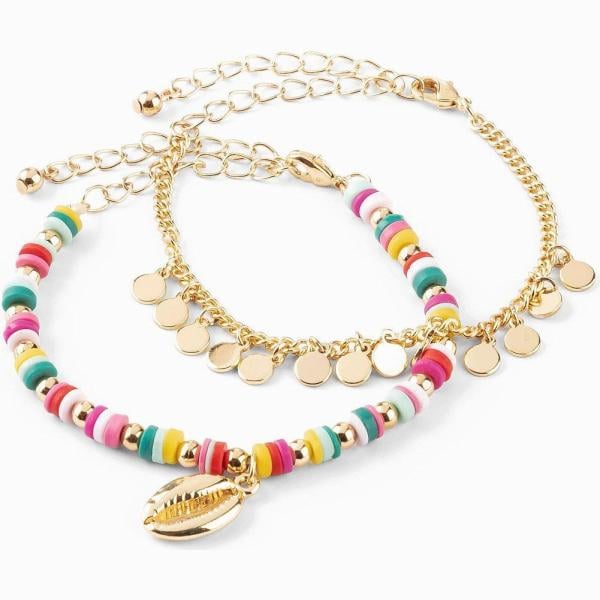 braccialetti con ciondoli bonprix marrone