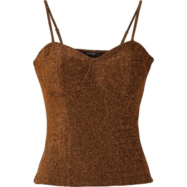 top Bodyflirt marrone