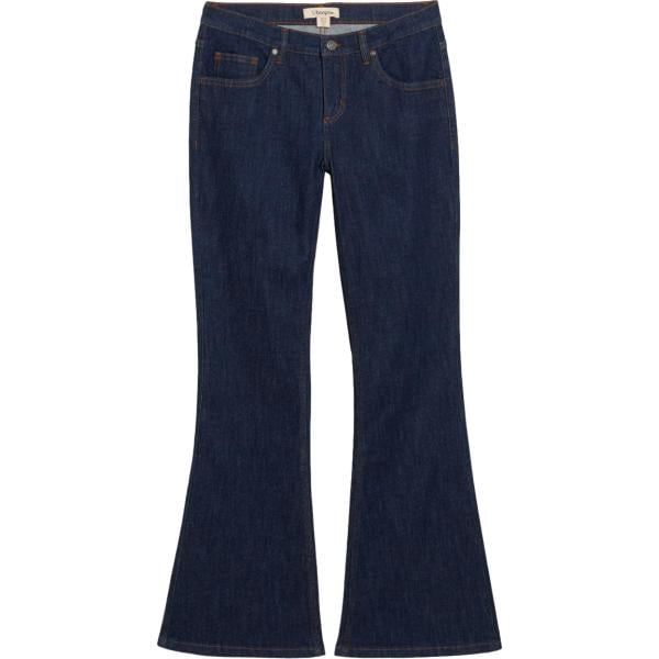 jeans a zampa bonprix blu