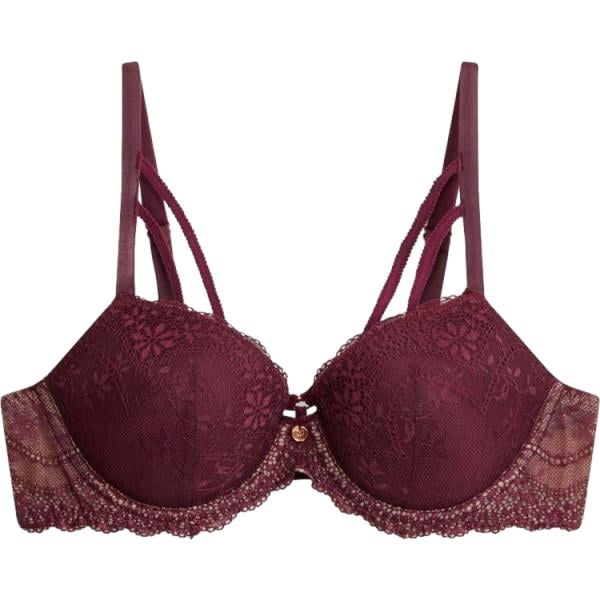 Reggiseno da donna in marrone scuro con pizzo bonprix