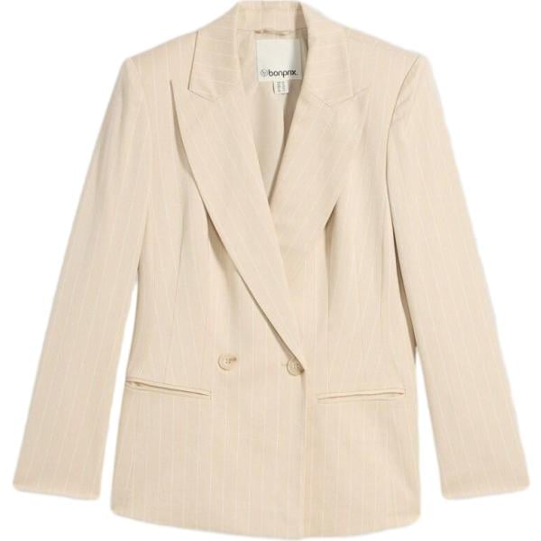 blazer bonprix marrone a righe