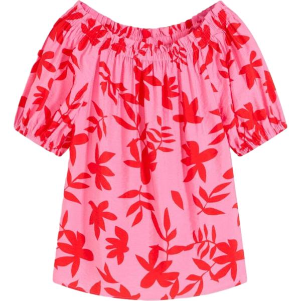 bluse bonprix rosa