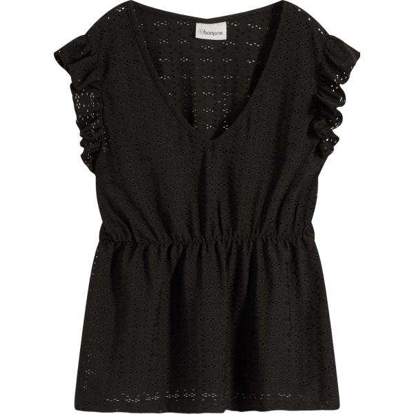 bluse bonprix nero