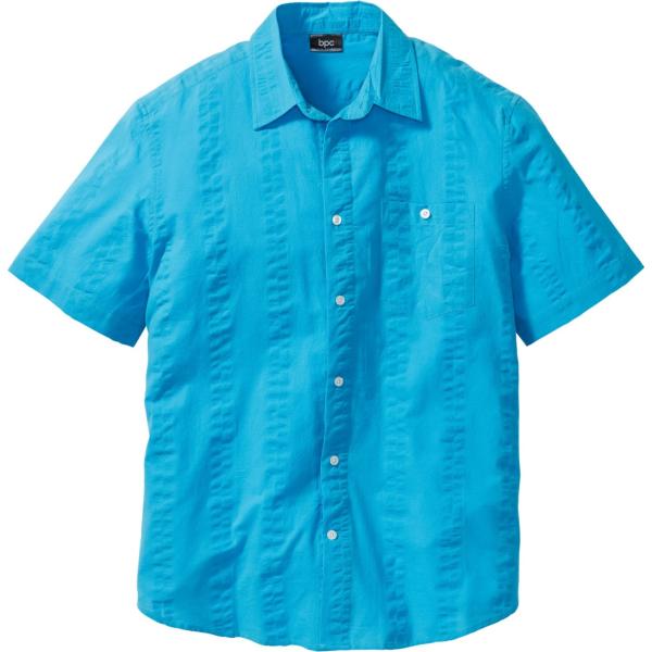 camicie a manica corta Bpc bonprix collection blu