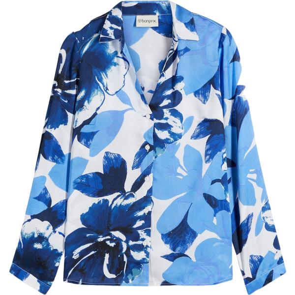 camicie bonprix blu