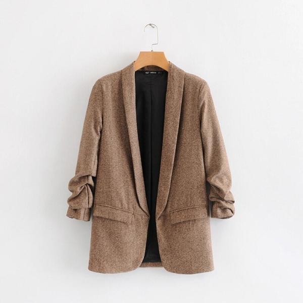 blazer Shein marrone