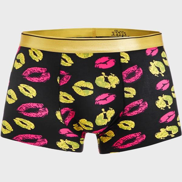 boxer Shein multicolore con stampe