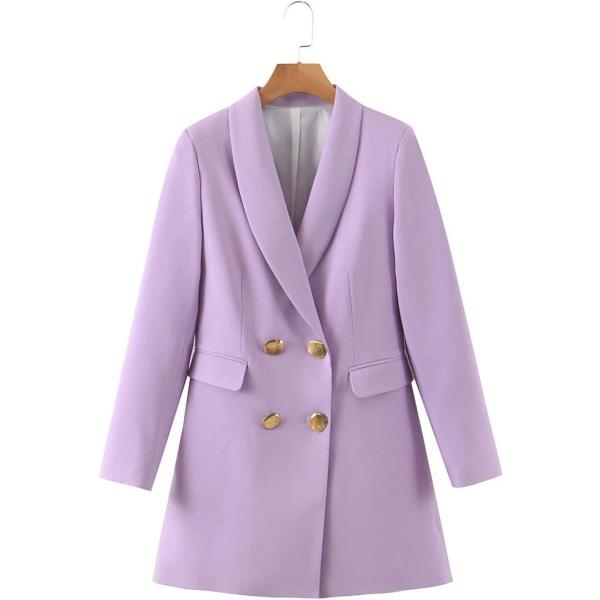 blazer Shein viola