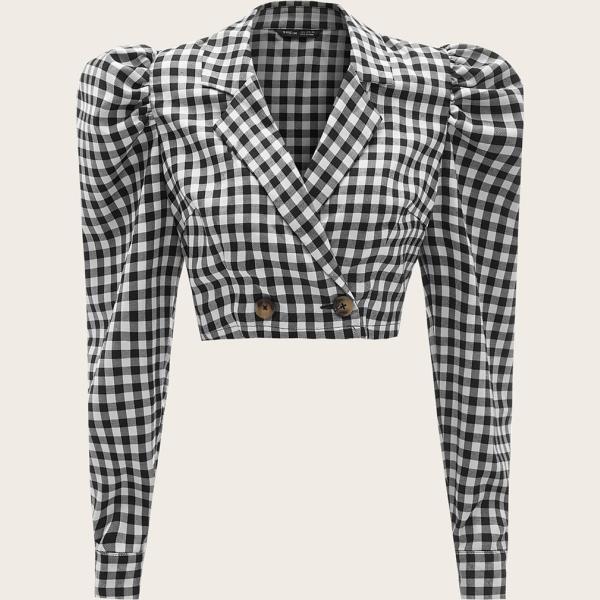 blazer Shein nero