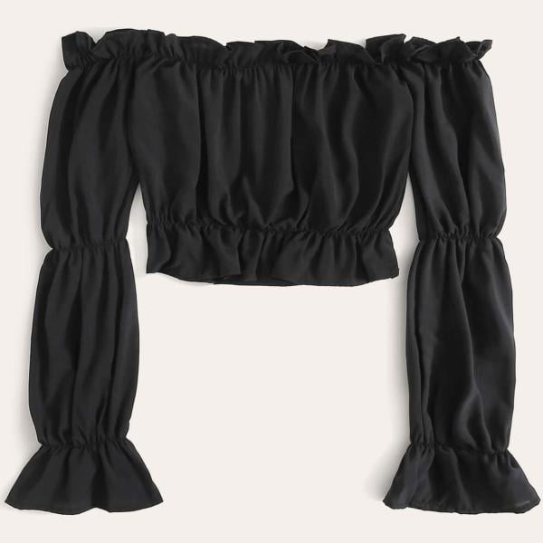 bluse Shein nero