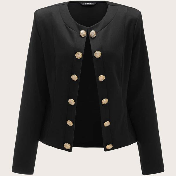 blazer Shein nero