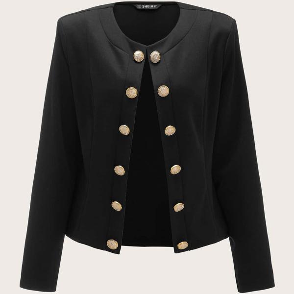 blazer Shein nero