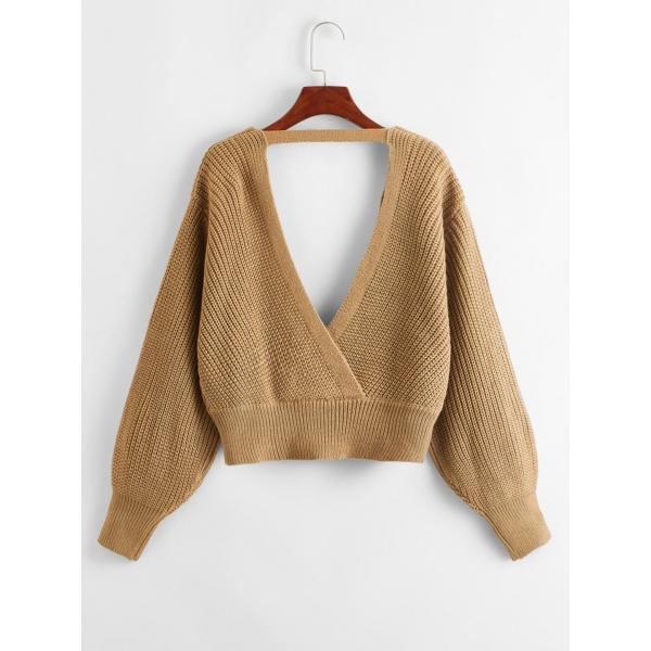 pullovers Shein marrone