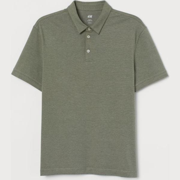 polo H & M verde