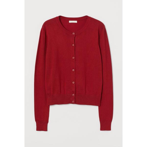 cardigans H & M rosso