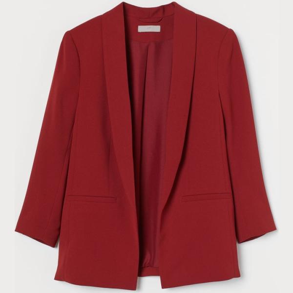 blazer H & M rosso