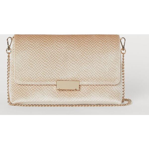 clutch H & M grigio