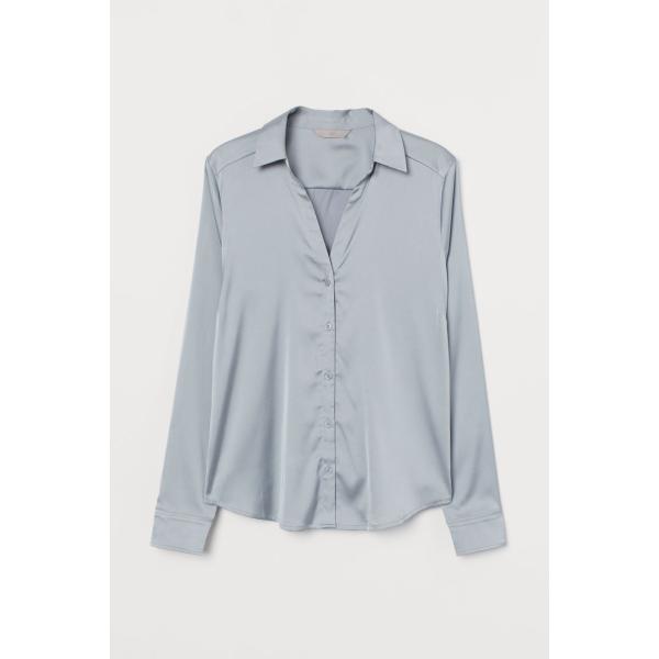 camicie H & M grigio