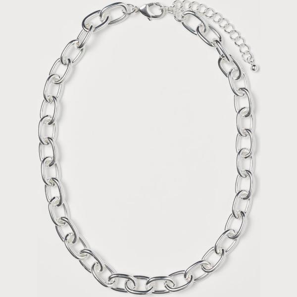 collane H & M grigio