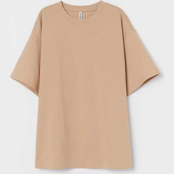t-shirt H & M marrone