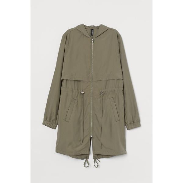 parka H & M verde