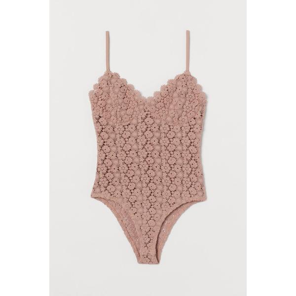 body H & M rosa