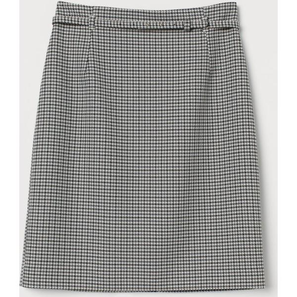 minigonne H & M grigio