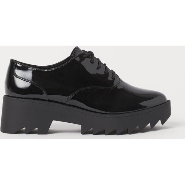 scarpe stringate H & M nero
