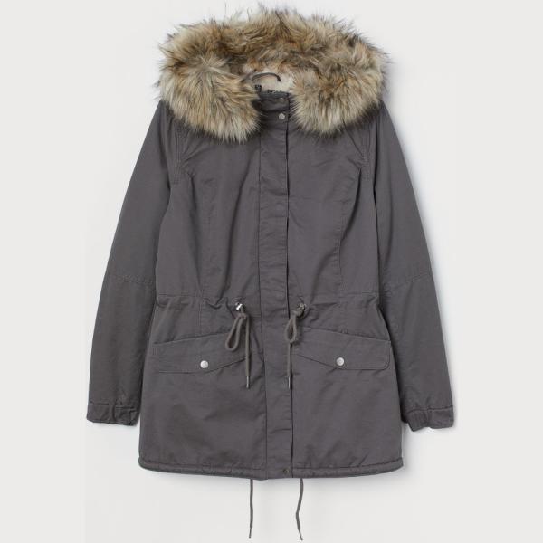 parka H & M grigio