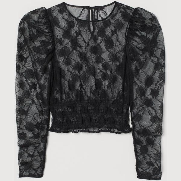 camicie H & M nero