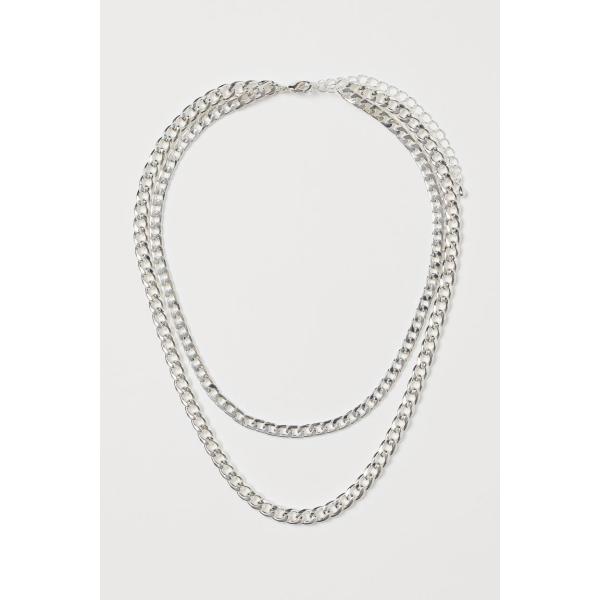 collane H & M grigio