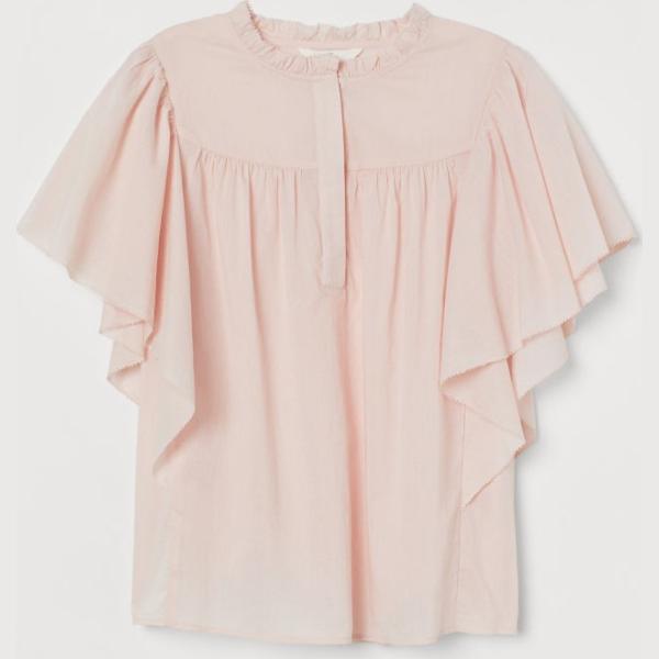 camicie a manica corta H & M rosa